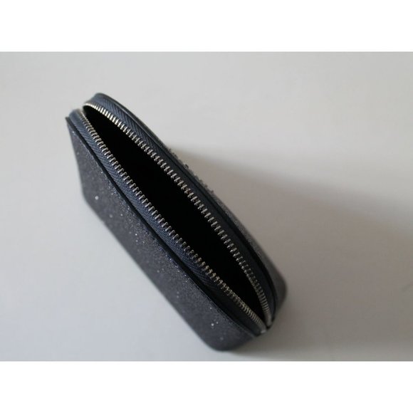 Kate Spade New York Small Joeley Glitter Dome Cosmetic Make-up Travel Bag - Picture 6 of 6